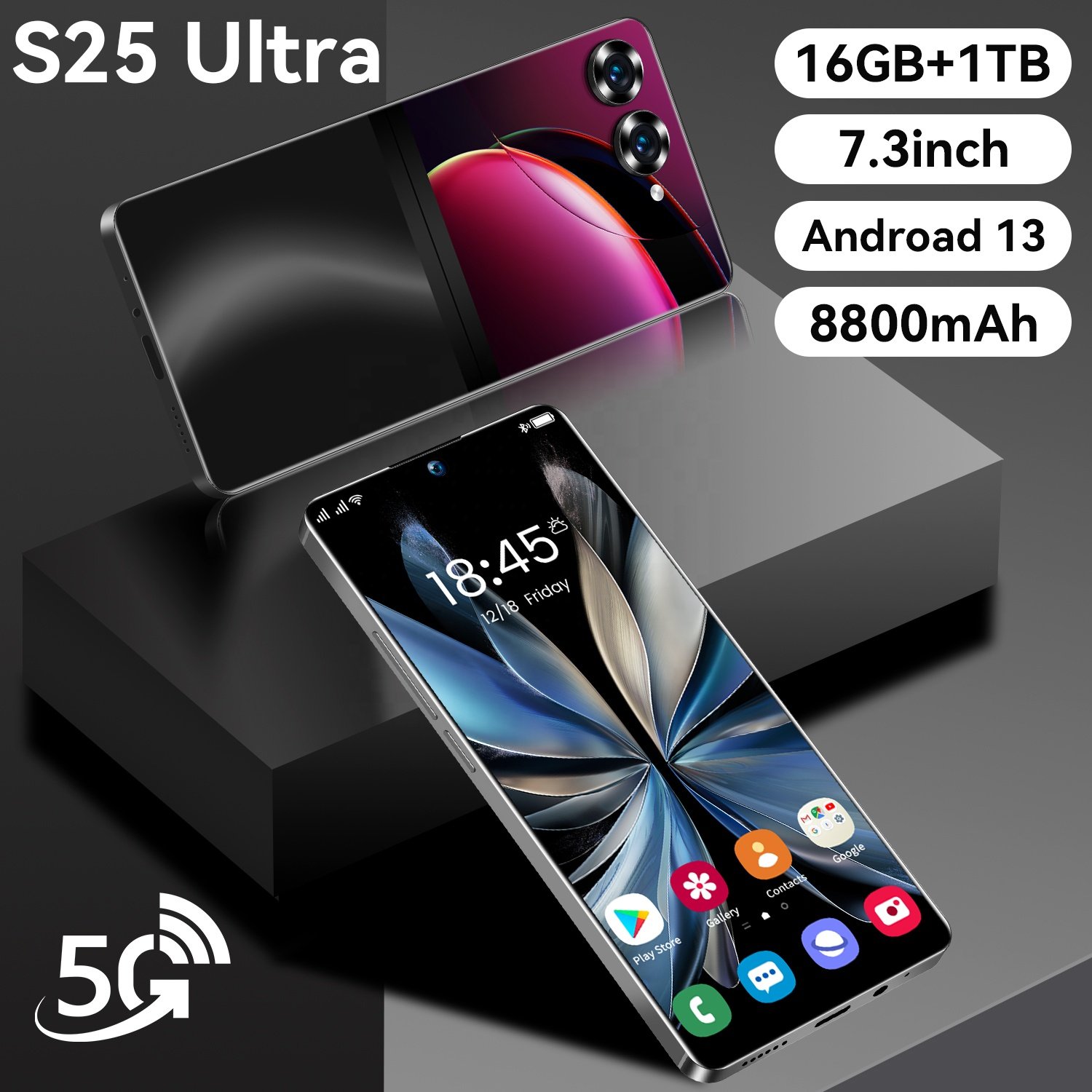 Factory Price S25 Ultra High quality Unlocked Smartphone Dual SIM 5G S25 Ultra Cell Phones 16GB+1TB Gaming Mobilephone